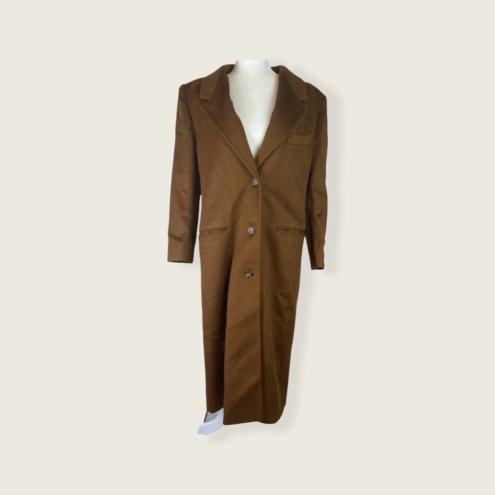 Vintage La Vogue pure wool trench coat.